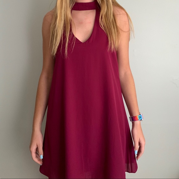 LULU’S swing choker dress - Picture 1 of 3